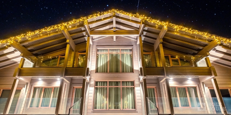 Изысканный двухэтажный дом из клееного бруса по проекту Австрия v3 - фото 23 на сайте Holz House